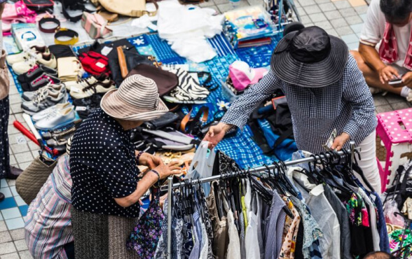 Người Nhật trao đổi mua bán đồ cũ theo tinh thần mottainai.